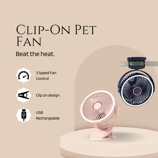 Clip-On Pet Fan