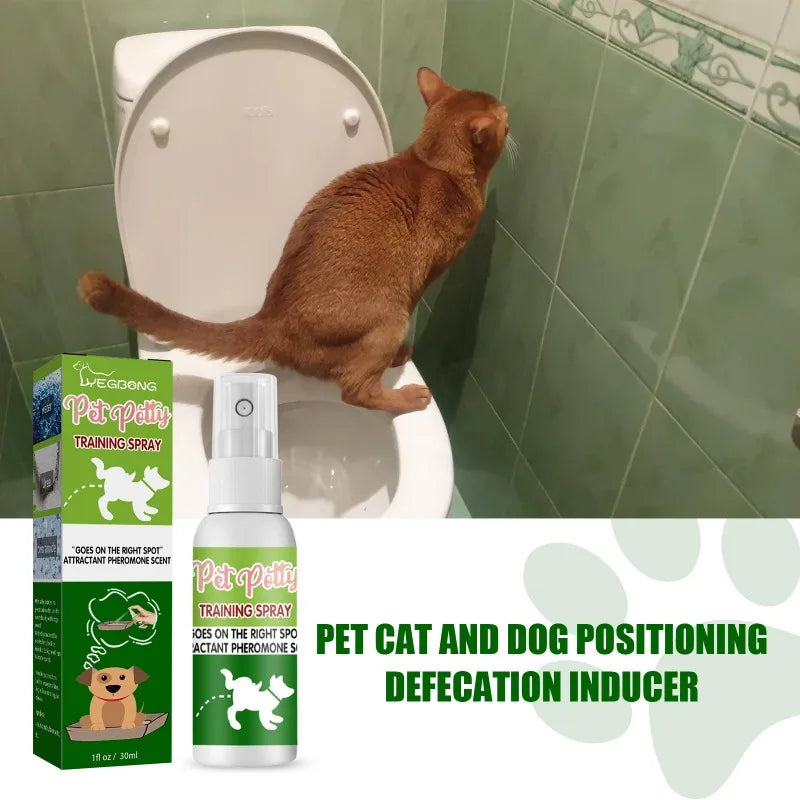 Yegbong Pet Positioning Defecation Inducer Pet Toilet Inducer Defecation Positioning Training Toilet Inducer